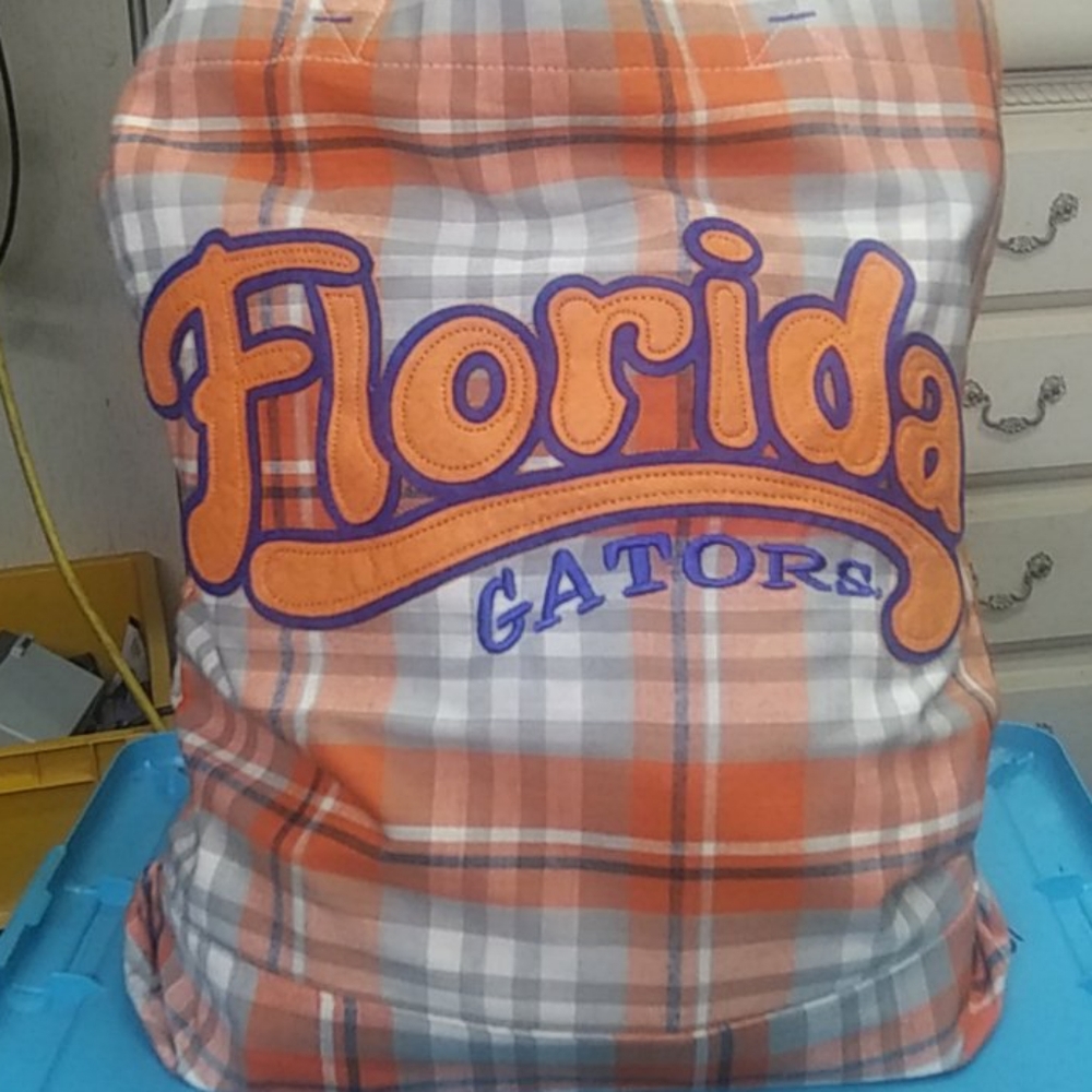 Florida gators plaid  tote bag $24.99 retail